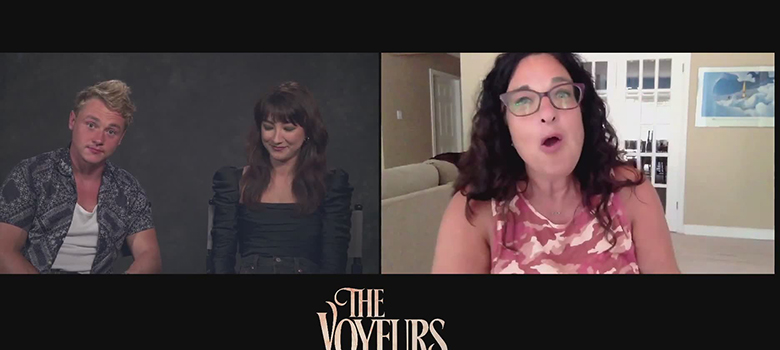 Ben Hardy and Natasha Liu Bordizzo Talk ‘The Voyeurs’